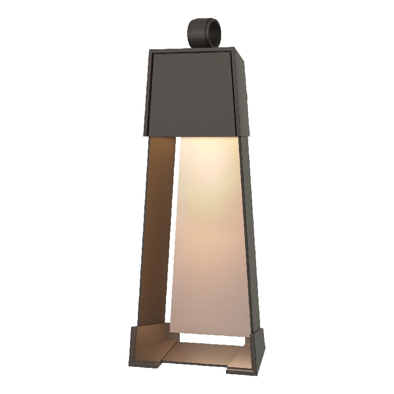 Revere Steel Wall Light, 25.1" H x 10.2" W x 4" D, Coastal Dark Smoke, Natural Iron