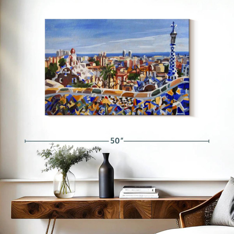 Sireci Barcelona Gaudi, 26" H x 39" W
