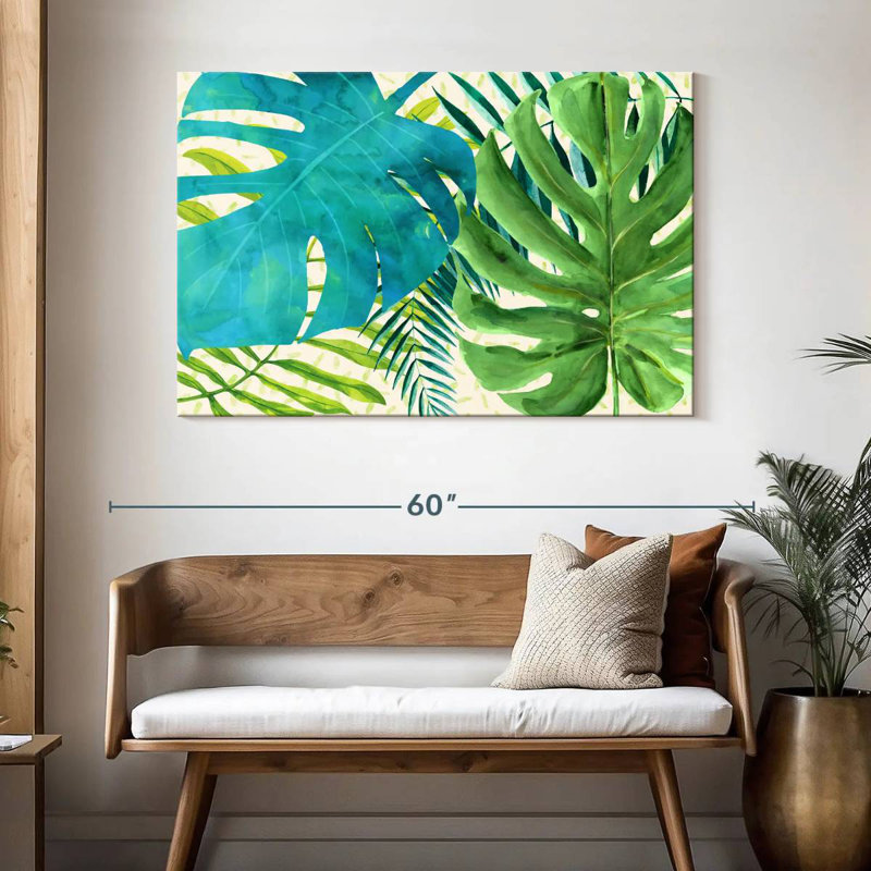 Rainforest Canopy I, 32" H x 48" W