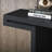 Modern simple black console table