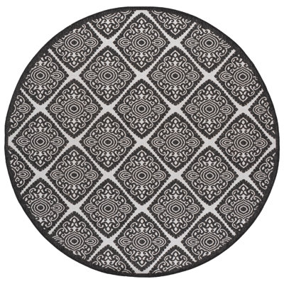 Burnell Performance Geometric Indoor/Outdoor Area Rug