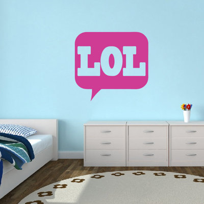 Text & Numbers Non-Wall Damaging Wall Decal
