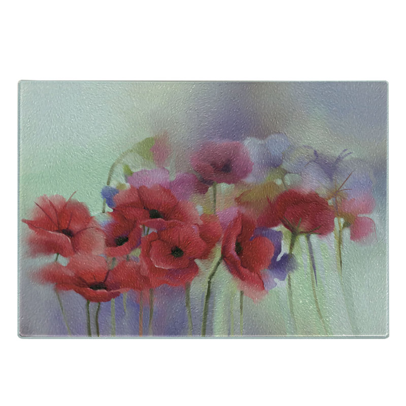 Planche à découper en verre trempé Ambesonne