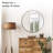 Adrihanna Round Wall Mirror With Frame,-792786761-765107642