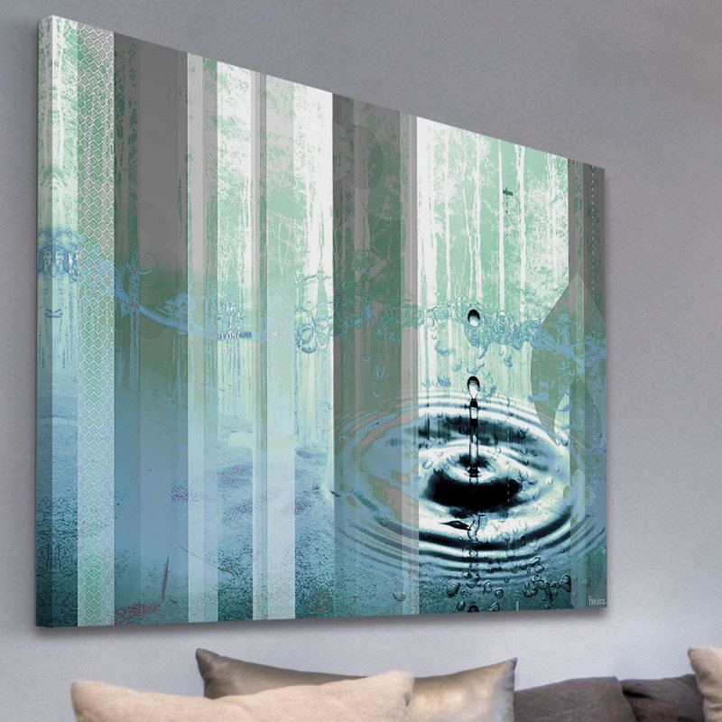 1 Piece Wrapped Canvas Wall Art, 41cm H x 61cm W x 3.8cm D