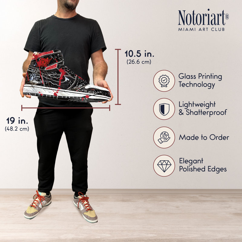 Art mural Sneaker, Collage Spleak Sneaker