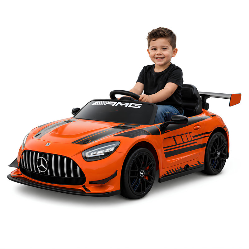 Voiture de luxe pour enfant avec roues EVA 12V, Bluetooth