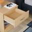 Maybery 1 Drawer Bedside Table-257358790