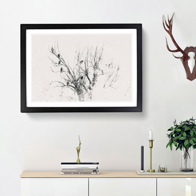 Birds in the Trees - Picture Frame Graphic Art Print