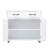 Two Door Side Table-White