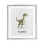 «Meet The Velociraptor», reproduction d'art sous verre encadrée par Christine Simpson Art-1488257408-1488257412