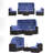 Outdoor Convertible Patio Sofa Set With Lifting Table