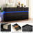 9 Drawer Dresser With Charging Station & LED Light, 61.5" W-563689816