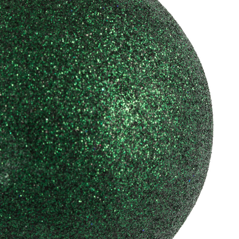 Décoration de boule décorative des Fêtes, H 2,75 po x l 2,75 po x P 2,75 po, Vert minuit