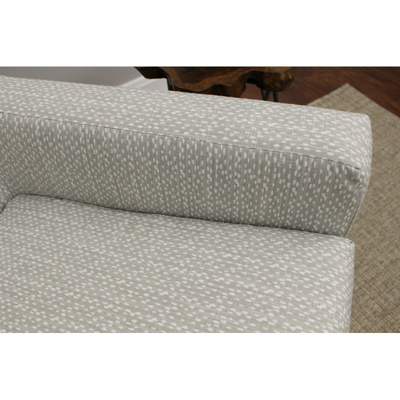 Donham Upholstered Accent Chair, Grey