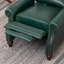 Fauteuil inclinable en cuir véritable-398984929