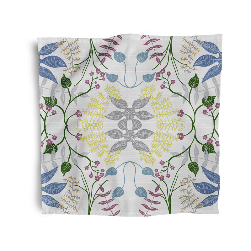Cieana Botanical Napkins, Blue