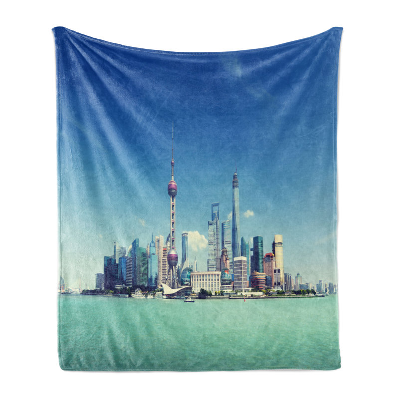 Hand Woven Throw Blanket, 50" x 60"