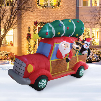 Père Noël gonflable Woody