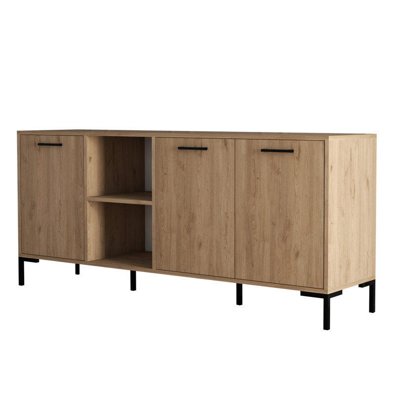 Alexiel 70.87'' Console Table, Oak
