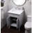 Inverleigh 24'' Single Bathroom Vanity with Marble Top-1749958595-1749958605-1749958604