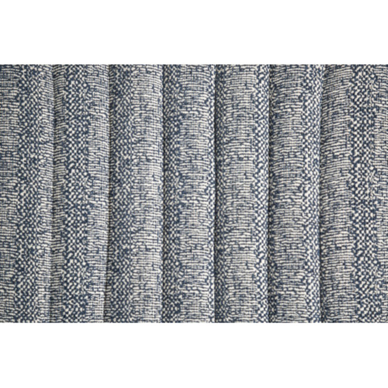 Ensemble de 2 chaises transitionnelles à hauteur de comptoir - siège et dossier rembourrés, finition gris-bleu pour la salle à manger