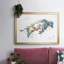Modern Bull Study I, reproduction d'art sur toile-973489162-973489165