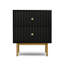 Aivis 50cm W Metal Bedside Table-1390179564