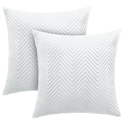 Aspire Homeware Embossed Square Velvet Cushion Cover