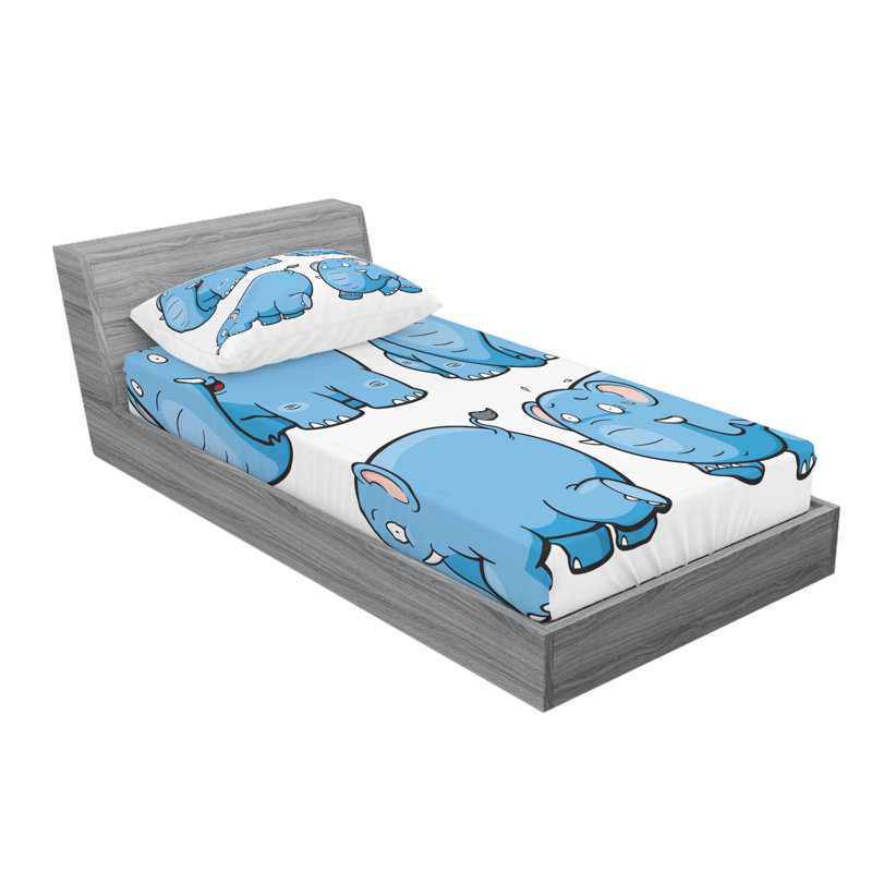 Microfiber Sheet Set, Twin XL Sheet Set with Fitted Sheet