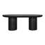 Rocca Outdoor Oval Dining Table-1538834352