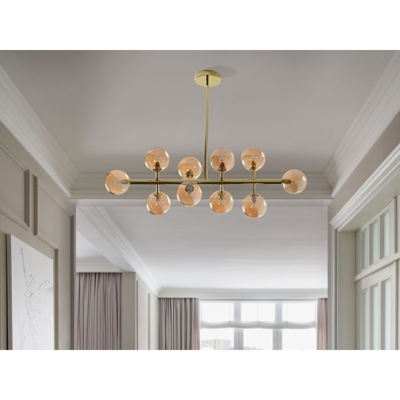 Bowenfels 10 - Light Novelty Pendant, Gold