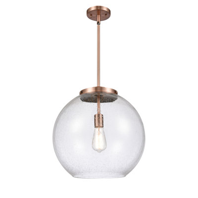 Luminaire sphère suspendu à 1 lumière Ralph