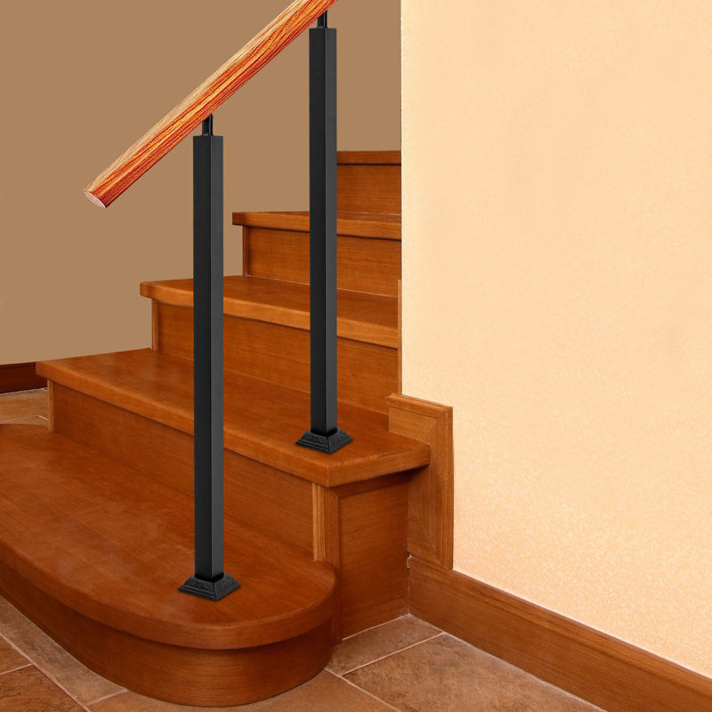 1pc Stair Balusters Post (handrails not included), 35.43" H x 3.15" W x 3.15" D