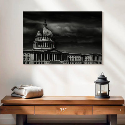 Lilie US Capitol Monochrome