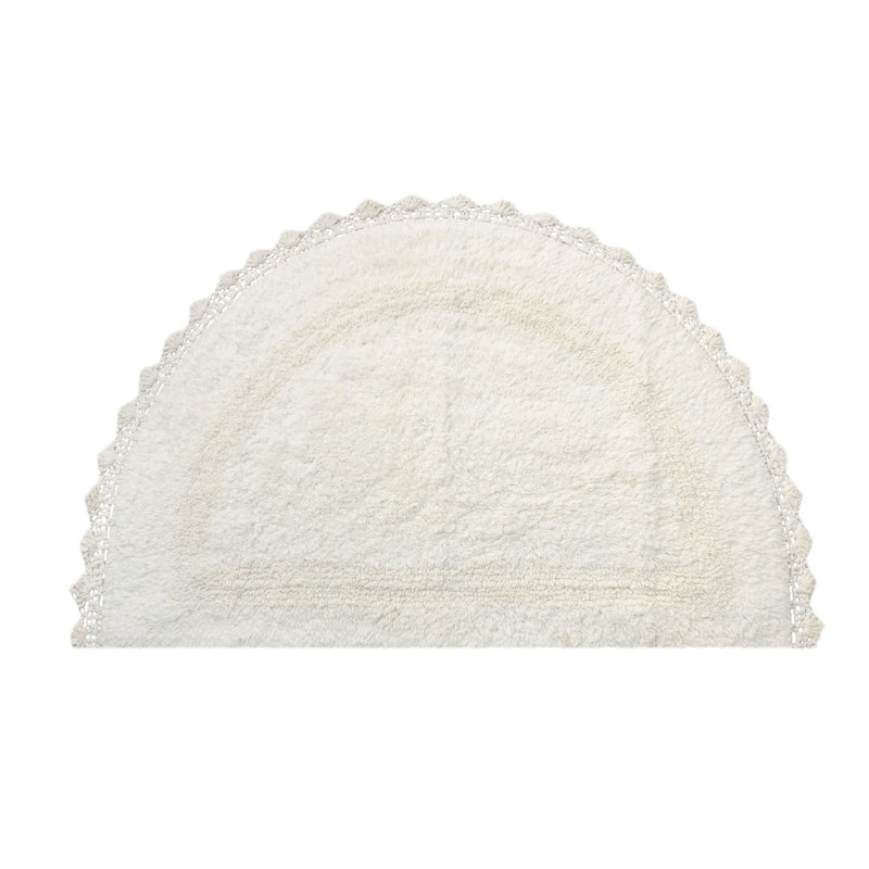 100% Cotton Bath Rug, Ivory