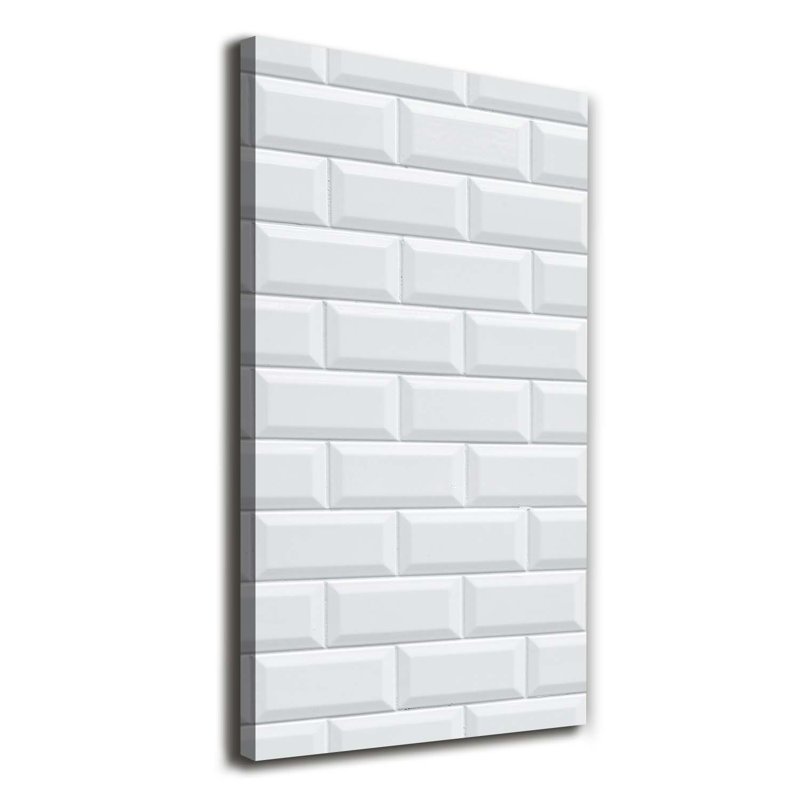Ceramic Wall - Wrapped Canvas Print