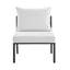 Fauteuil d'extérieur en aluminium avec coussins Sunbrella Riverside-1893520042