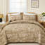 Ensemble de couvre-lit en microfibre 3 pièces Farmhouse-123121843-123121836