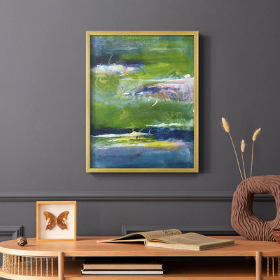 «Bales of Color I», reproduction encadrée - bois massif