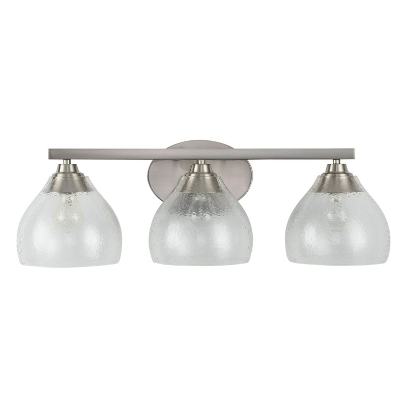 3 - Light Vanity Light - Pewter, Pewter