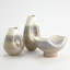 Cream Rises Dented Handmade Ceramic Decorative Bowl