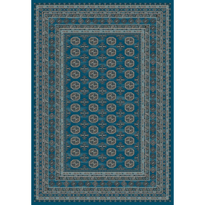 Tapis bleu area Deadra