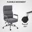 Linen Office Chair
