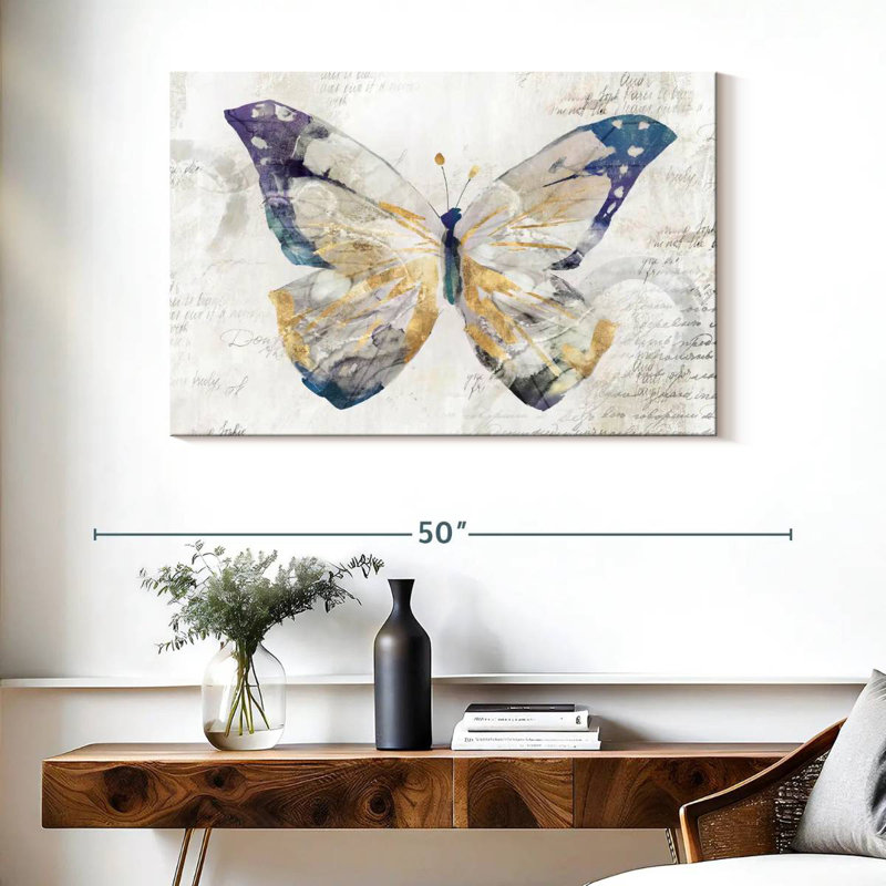 Brampt Butterfly Effect I, 26" H x 39" W