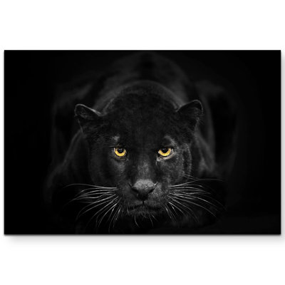 Leinwandbild Schwarzer Panther