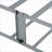 Mattress Foundation | Twin XL 9 in Foldable Metal Bed Base with Non-Slip Cover | Gray | Polyester-1879723202