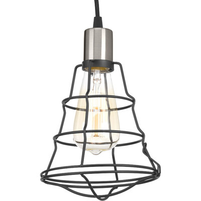 Luminaire suspendu géométrique 1 lumières simple Theressa