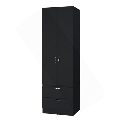 Armoire 2 tiroirs Wenge