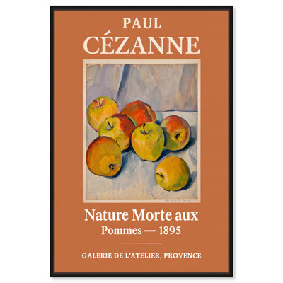 «Apples of Cezanne», affiche d'art rétro sur toile par Art Remedy